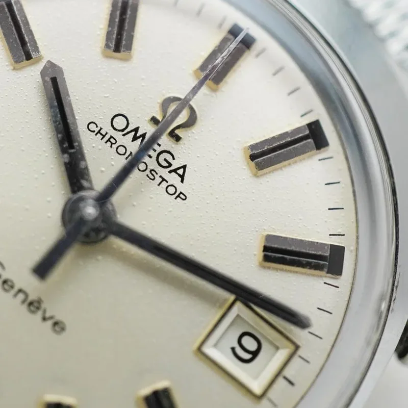 Thumb OMEGA Chronistop Geneve 146.009 JDM silver dial manual 920