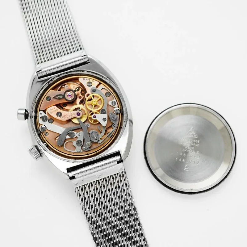 Thumb OMEGA Chronistop Geneve 146.009 JDM silver dial manual 920