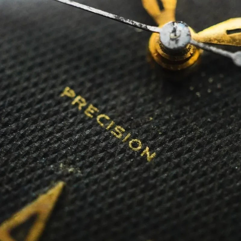 Thumb Rolex Oysterdate Precision Waffle Black Dial