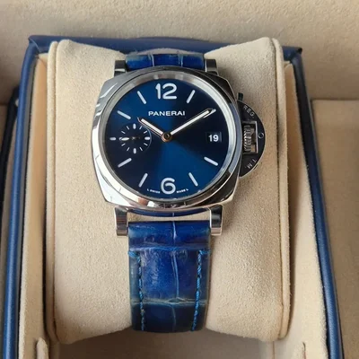 Luminor Due 38 Automatic Stainless Steel / Blue