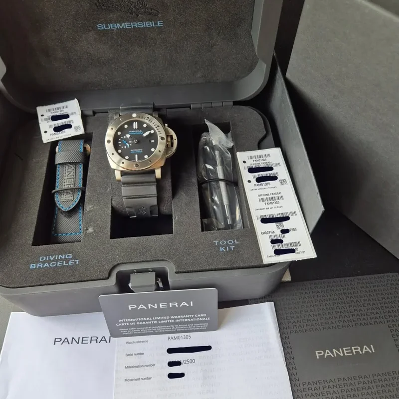 Thumb Luminor Submersible 47 3 Days Automatic Titanium / Black