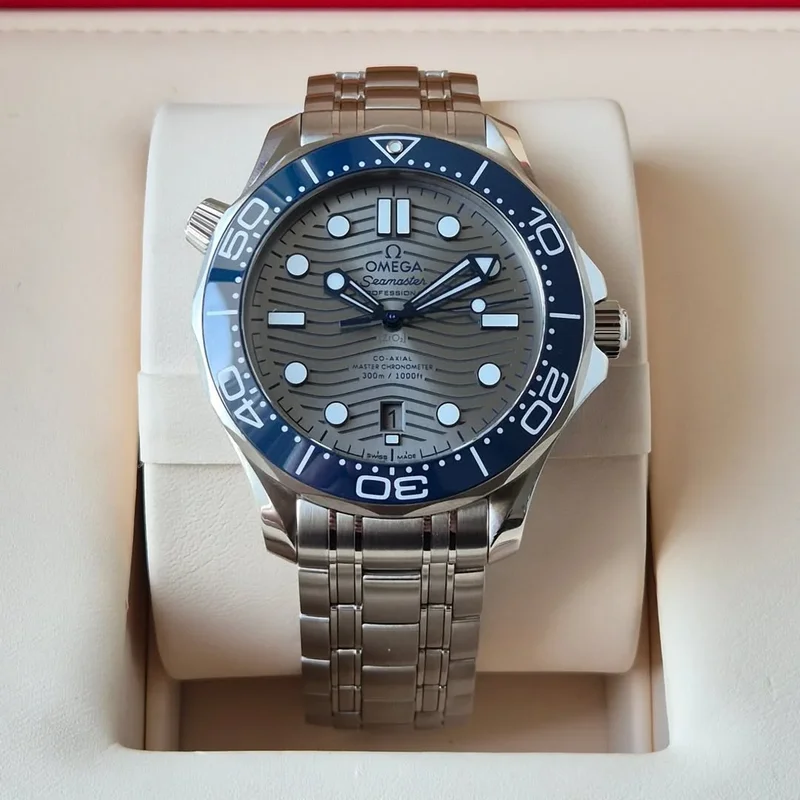 Seamaster Diver 300M Master Co-Axial 42 Stainless Steel / Grey / Bracelet