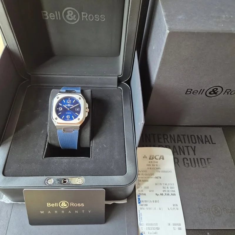 Thumb BR 05 Stainless Steel / Blue / Rubber