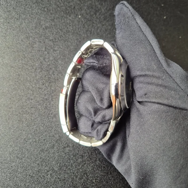 Thumb Datejust 41 Stainless Steel Smooth / Oyster / White