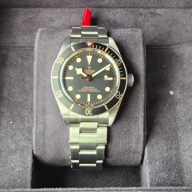 Black Bay Fifty-Eight Stainless Steel / Black / Strap