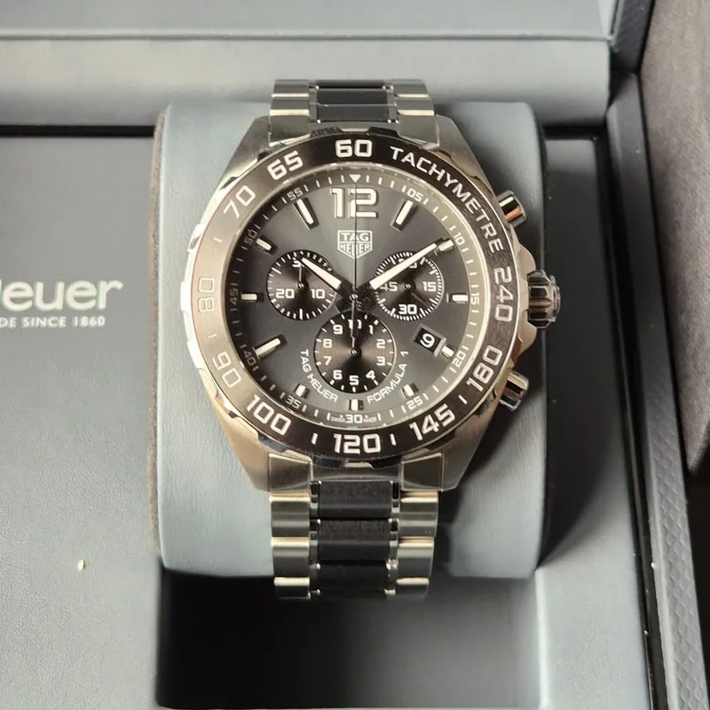 Formula 1 Chronograph Quartz 43 Stainless Steel / Black