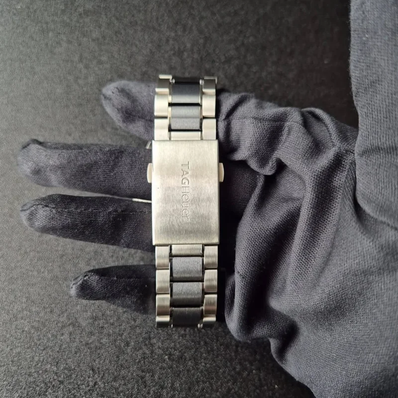 Thumb Formula 1 Chronograph Quartz 43 Stainless Steel / Black