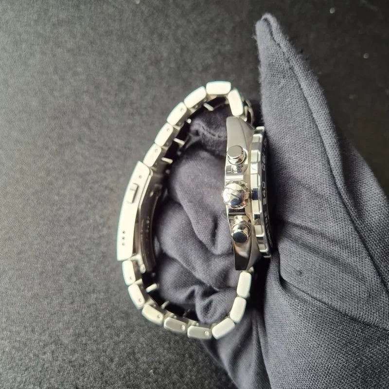 Thumb Formula 1 Chronograph Quartz 43 Stainless Steel / Black