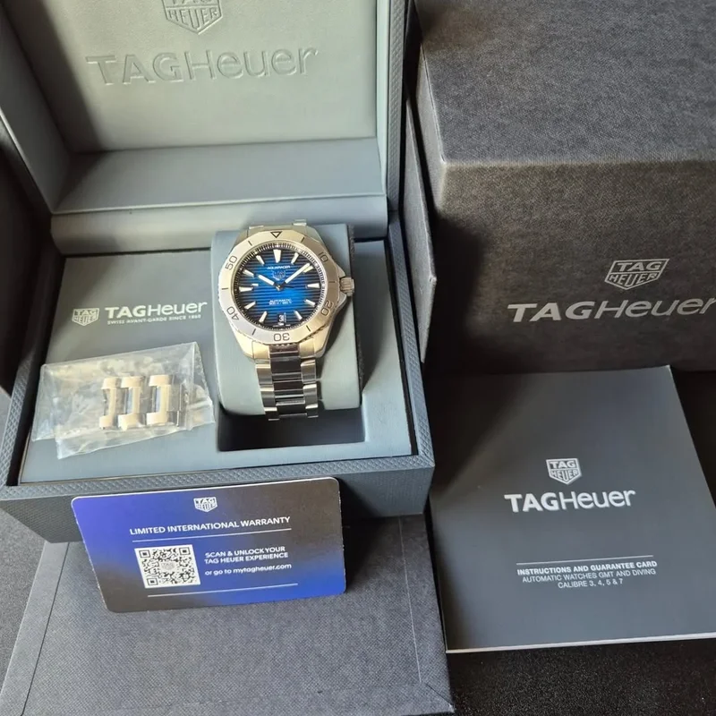 Thumb Aquaracer Professional 200 40 Automatic Stainless Steel / Blue