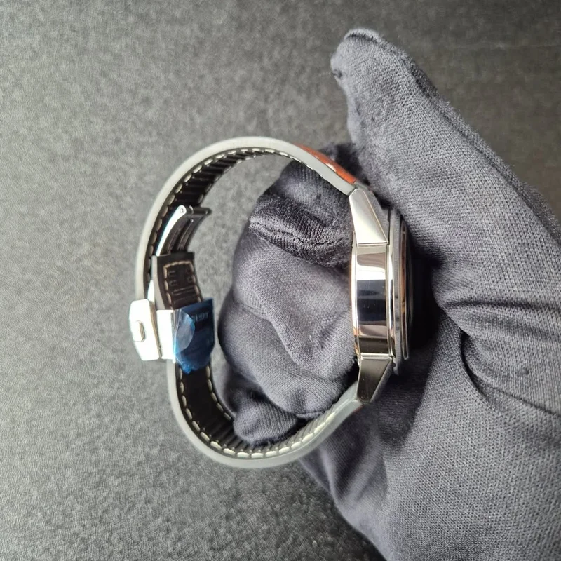 Thumb Carrera Quartz 36 Stainless Steel / Black / Calf