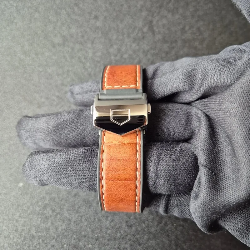 Thumb Carrera Quartz 36 Stainless Steel / Black / Calf
