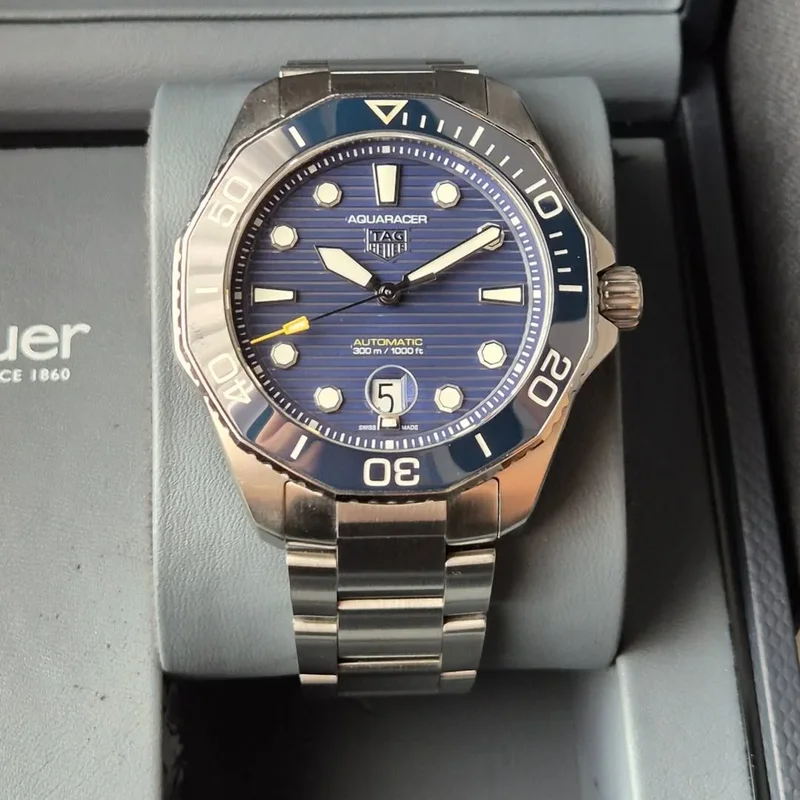 Aquaracer Professional 300 43 Stainless Steel / Blue