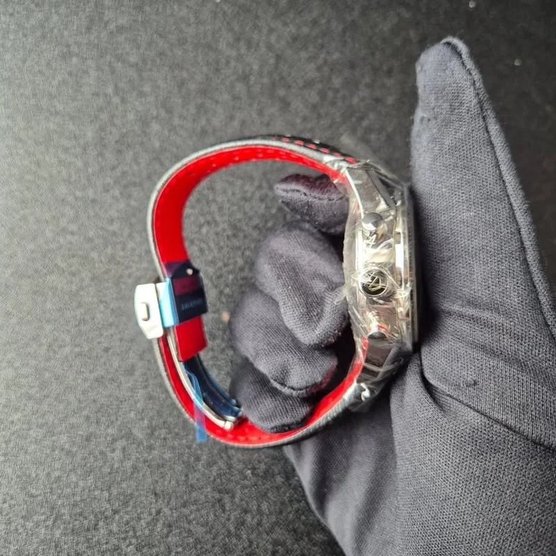 Thumb Carrera Calibre 16 41 Stainless Steel / Black Retro / Indy 500
