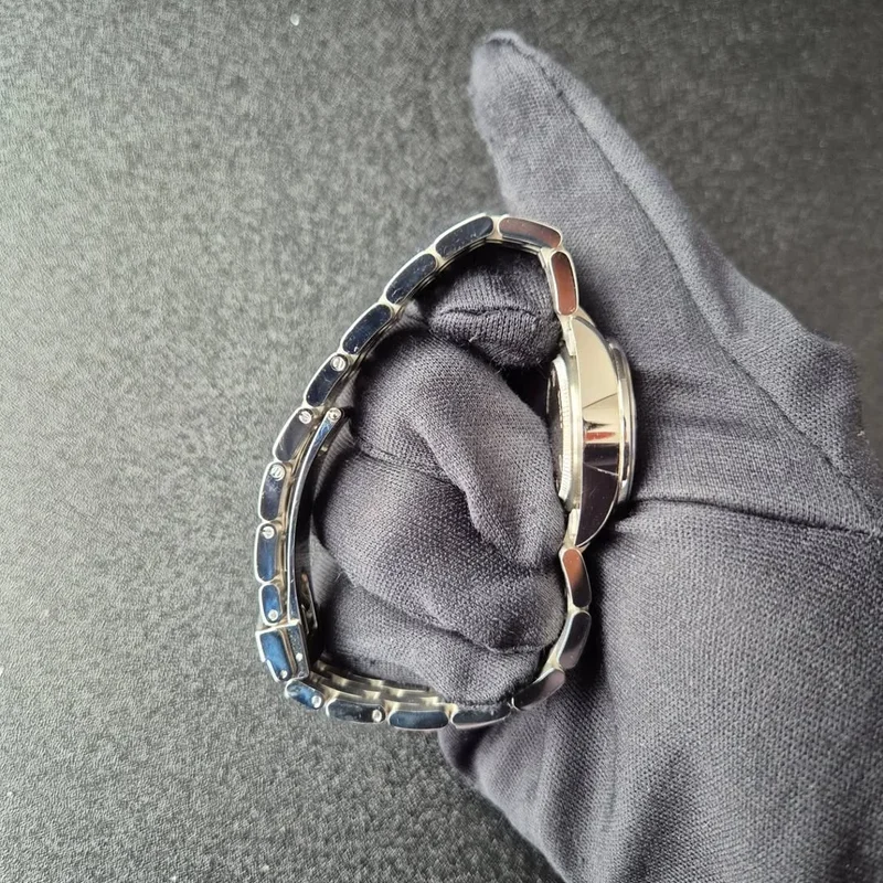 Thumb Glamour Date 26 Stainless Steel / Silver-Diamond / Bracelet