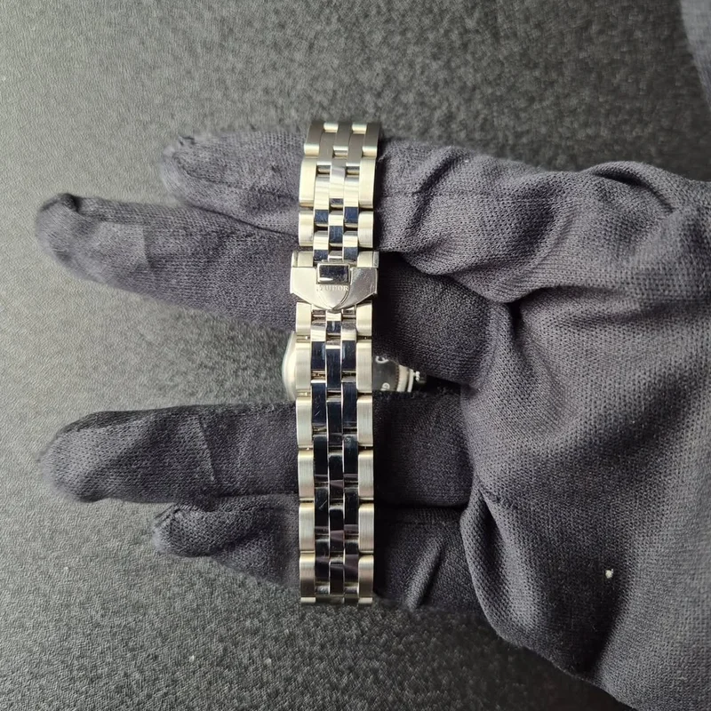 Thumb Glamour Date 26 Stainless Steel / Silver-Diamond / Bracelet