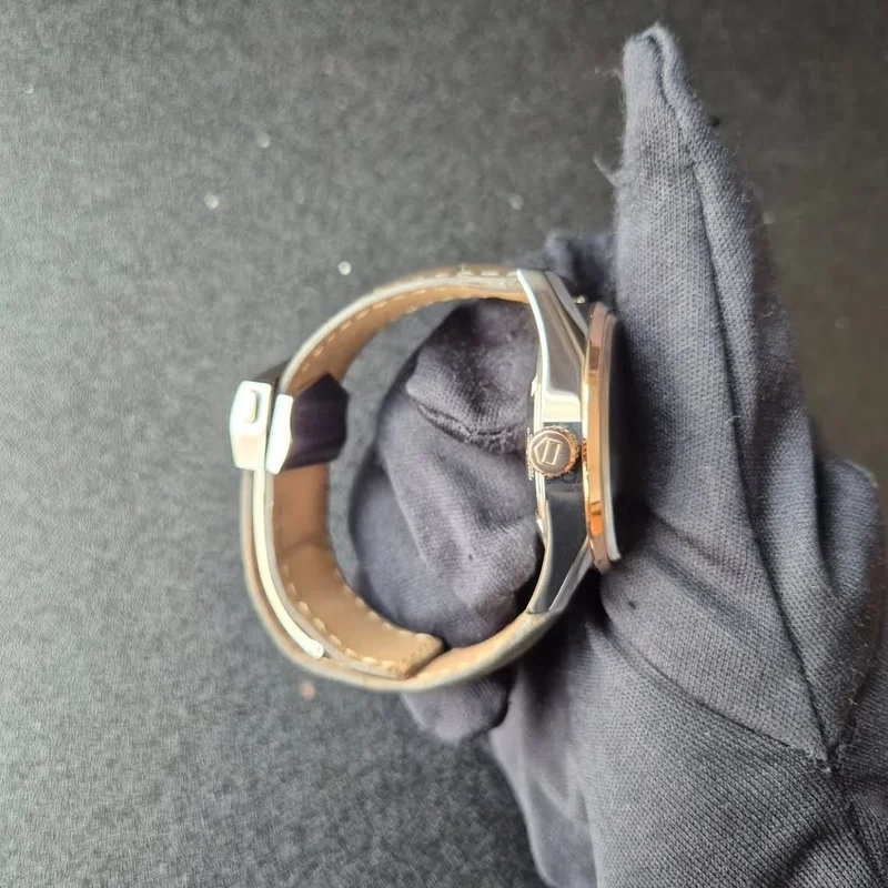 Thumb Carrera Calibre 5 39 Stainless Steel / Rose Gold / Grey / Alligator