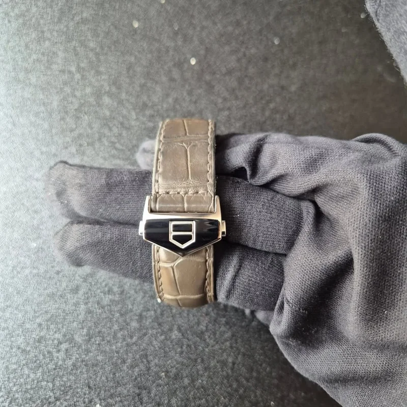 Thumb Carrera Calibre 5 39 Stainless Steel / Rose Gold / Grey / Alligator