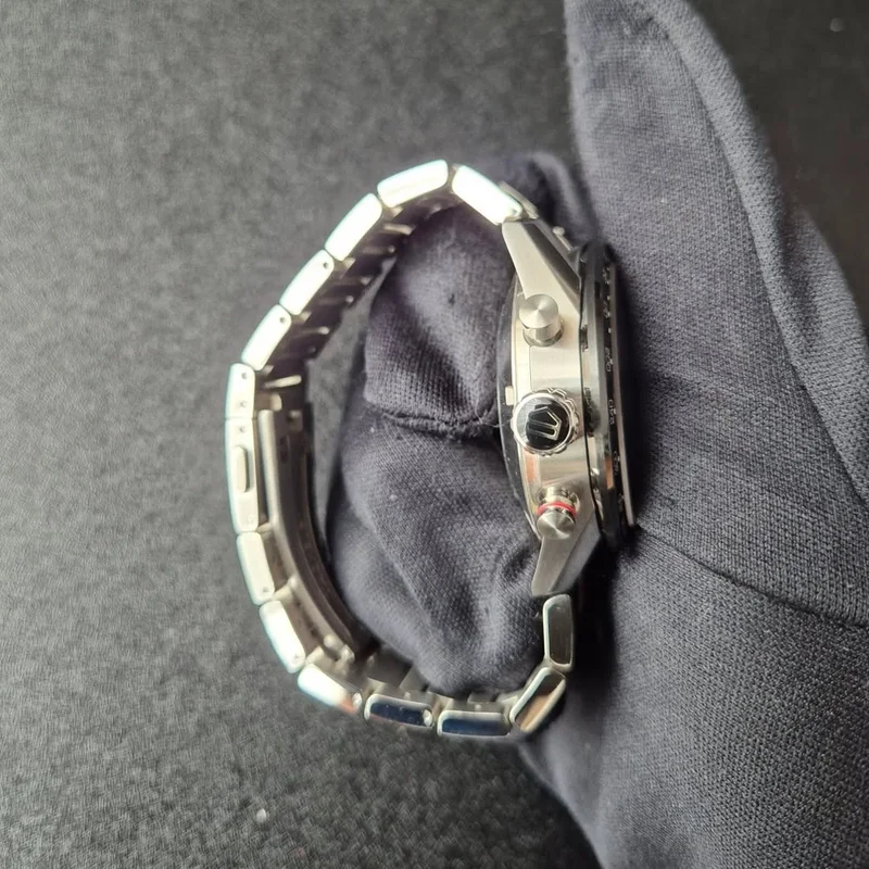 Thumb Carrera Calibre 16 41 Stainless Steel / Black / Bracelet