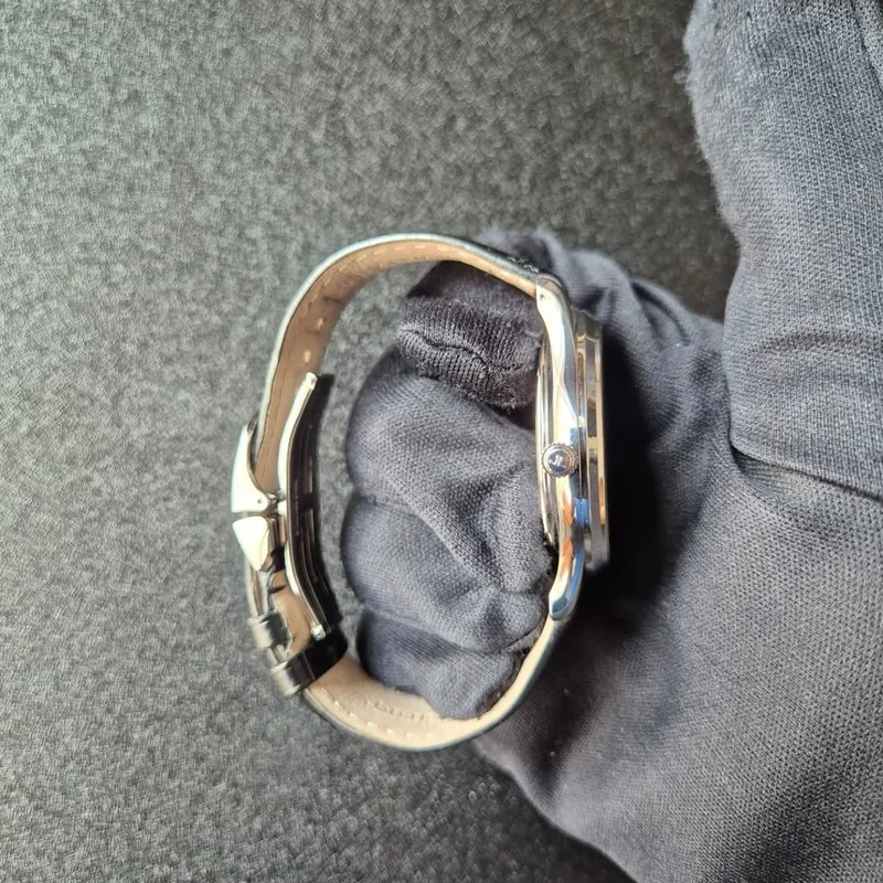 Thumb Master Ultra Thin Perpetual Stainless Steel / Black / Alligator