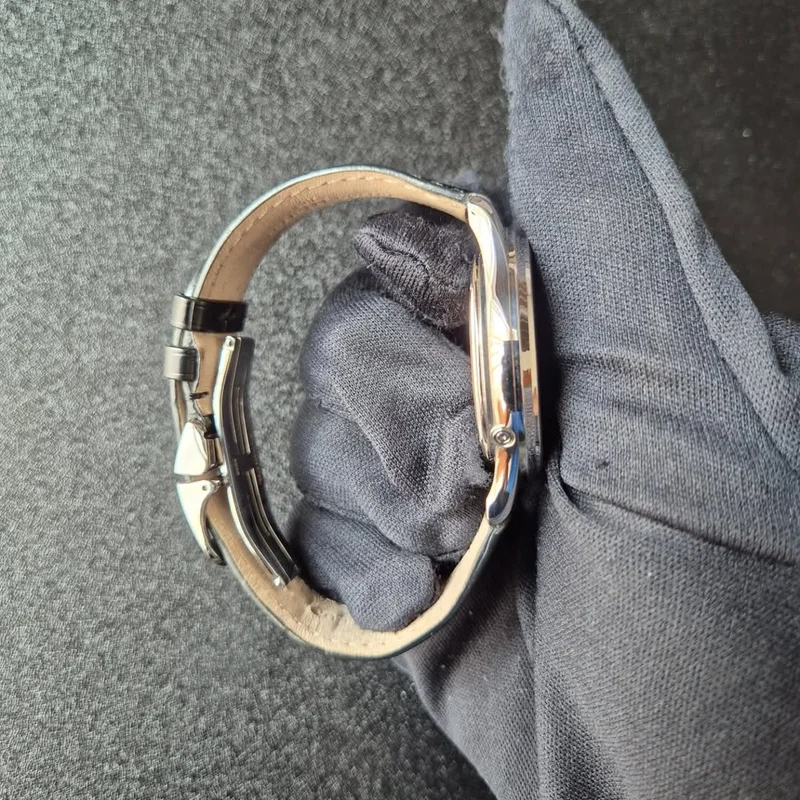 Thumb Master Ultra Thin Perpetual Stainless Steel / Black / Alligator