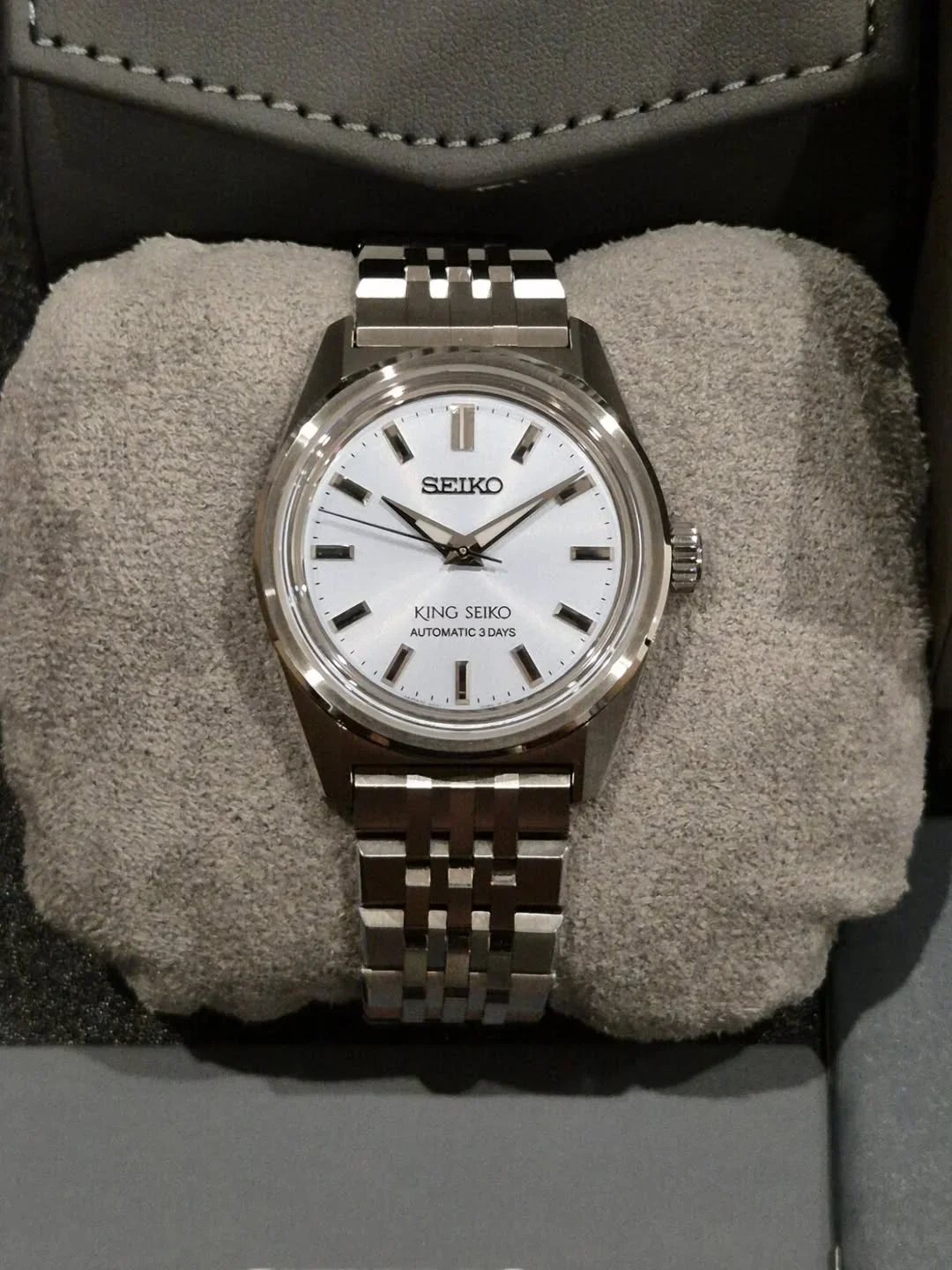 King Seiko SPB457J1 Automatic 3 Days Preppy Blue