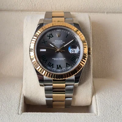 Datejust II Rolesor Slate Roman