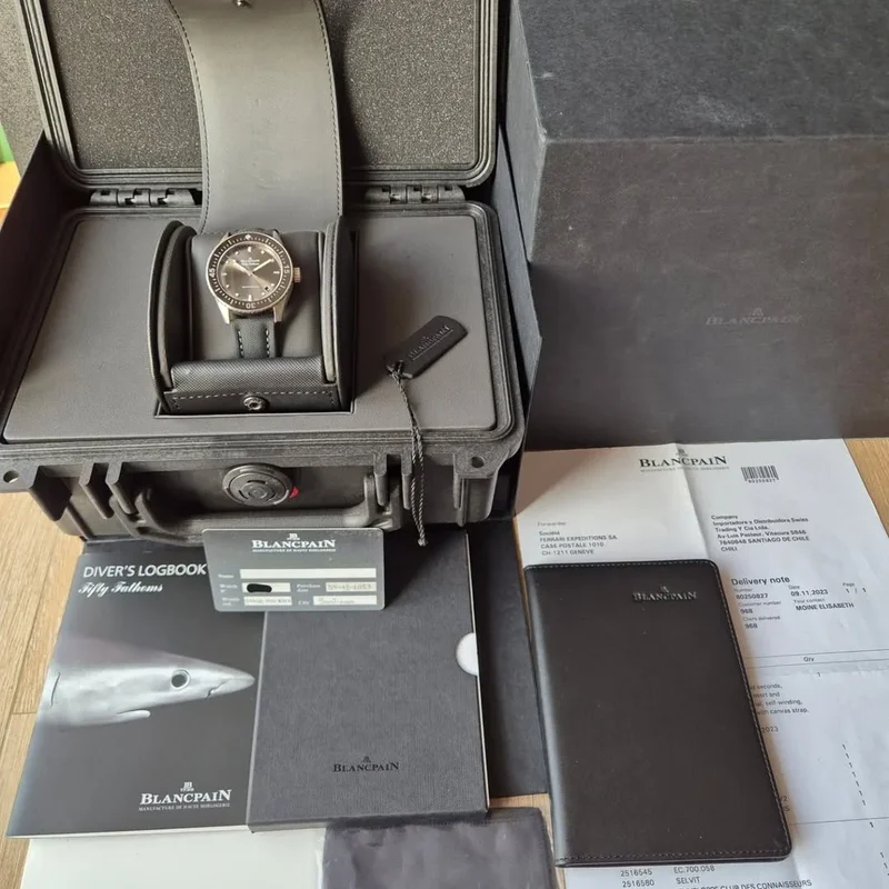 Thumb Fifty Fathoms Bathyscaphe Stainless Steel / Grey / Black Nato