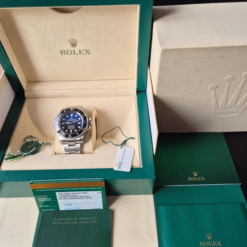 Thumb Sea-Dweller Deepsea D-Blue