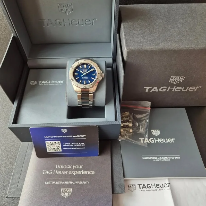 Thumb Aquaracer Professional 200 Solargraph 40 Stainless Steel / Blue