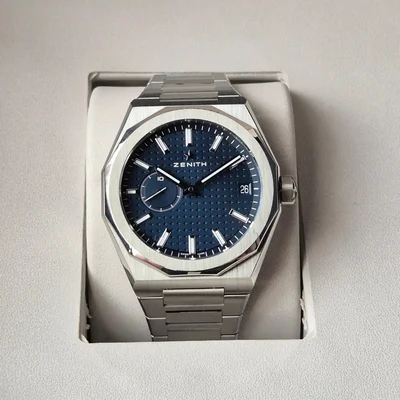 Defy Skyline Stainless Steel / Blue