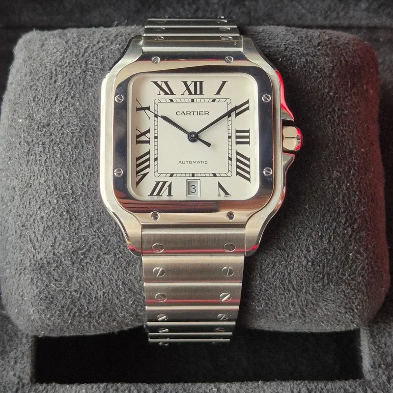 Santos White Dial Large