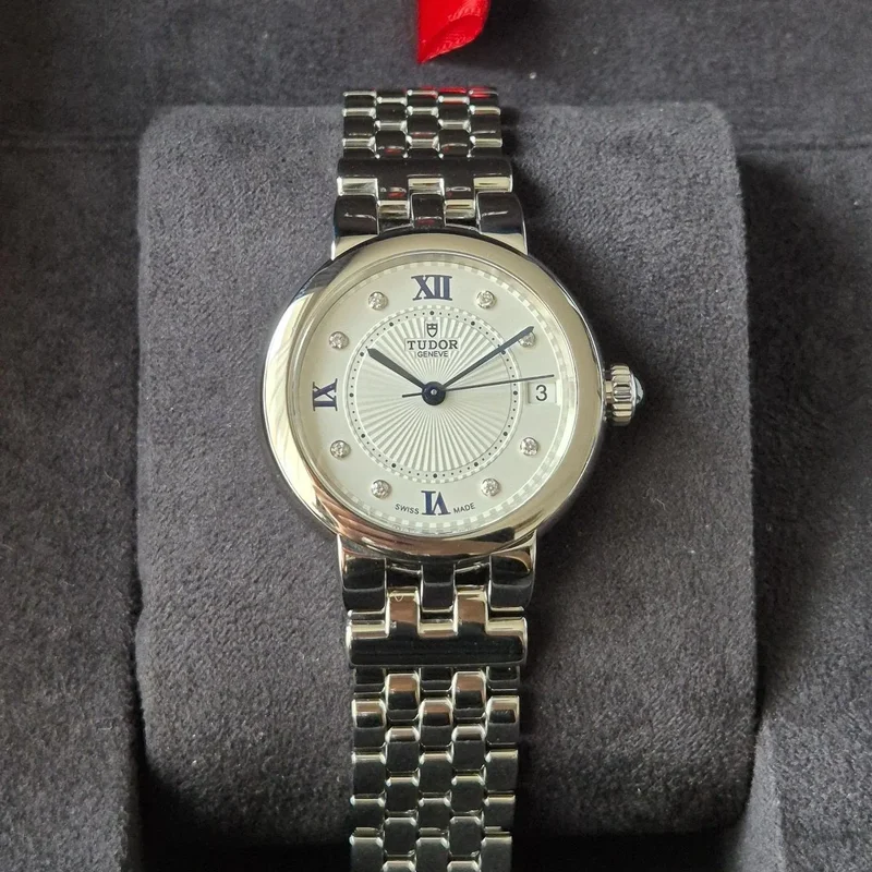 Clair de Rose 34 Stainless Steel / Silver-Diamond / Bracelet