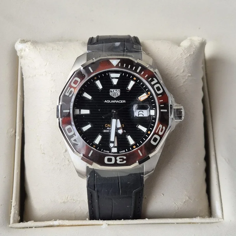 Aquaracer 300M Calibre 5 43 Tortoise Brown
