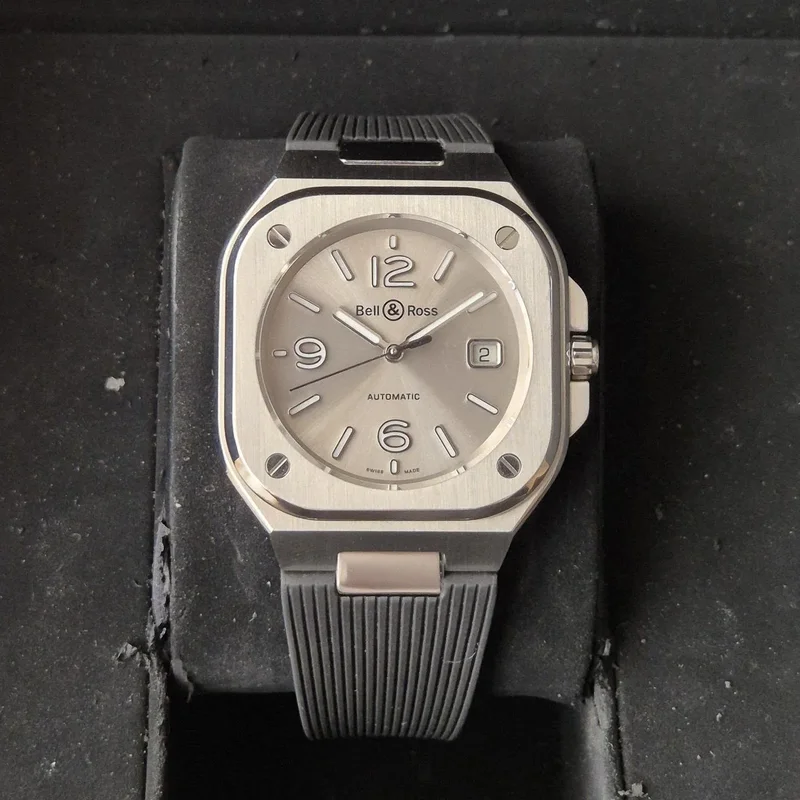 BR 05 Stainless Steel / Silver / Rubber