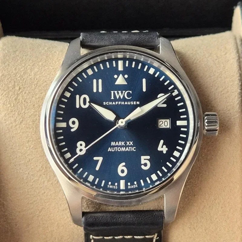 Pilot's Watch Mark XX Stainless Steel / Blue