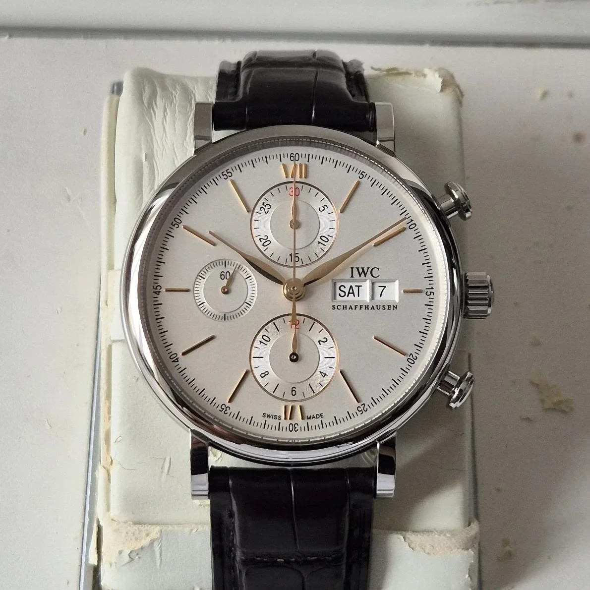 Portofino Chronograph Stainless Steel / Silver