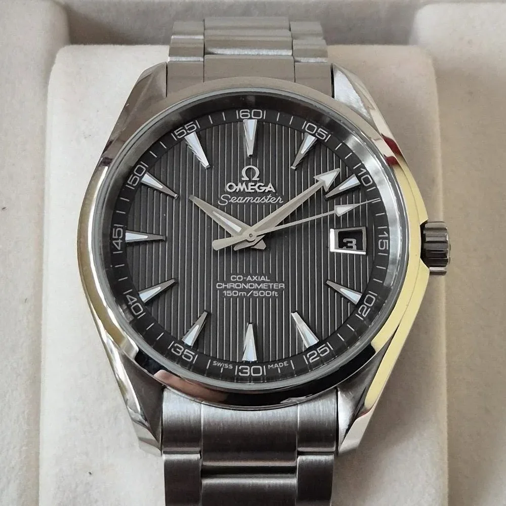 Seamaster Aqua Terra 150m Co-Axial 41.5 Stainless Steel / Grey / Bracelet