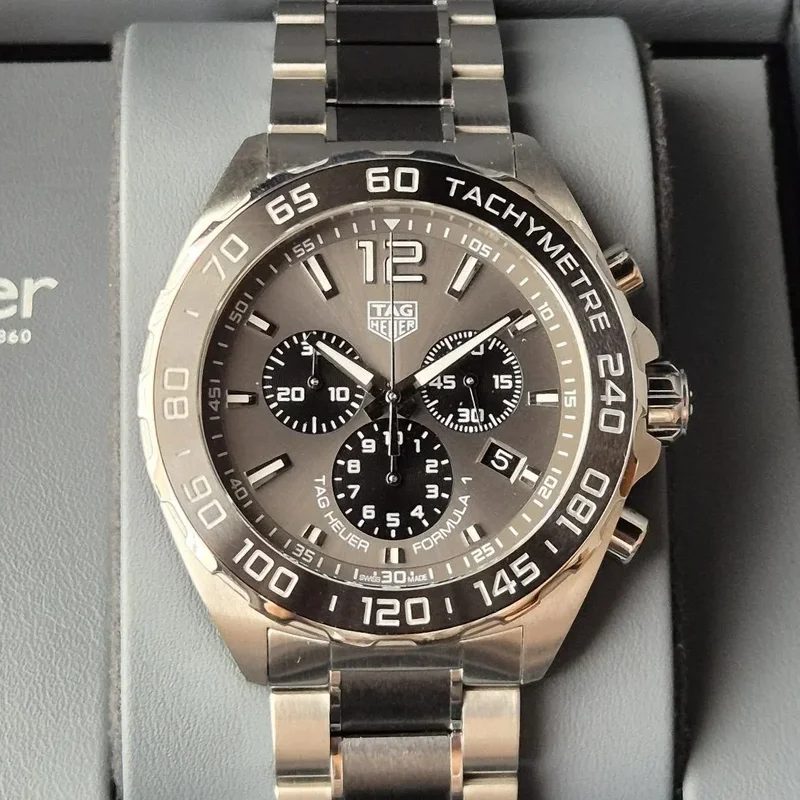 Formula 1 Chronograph Quartz 43 Stainless Steel / Black