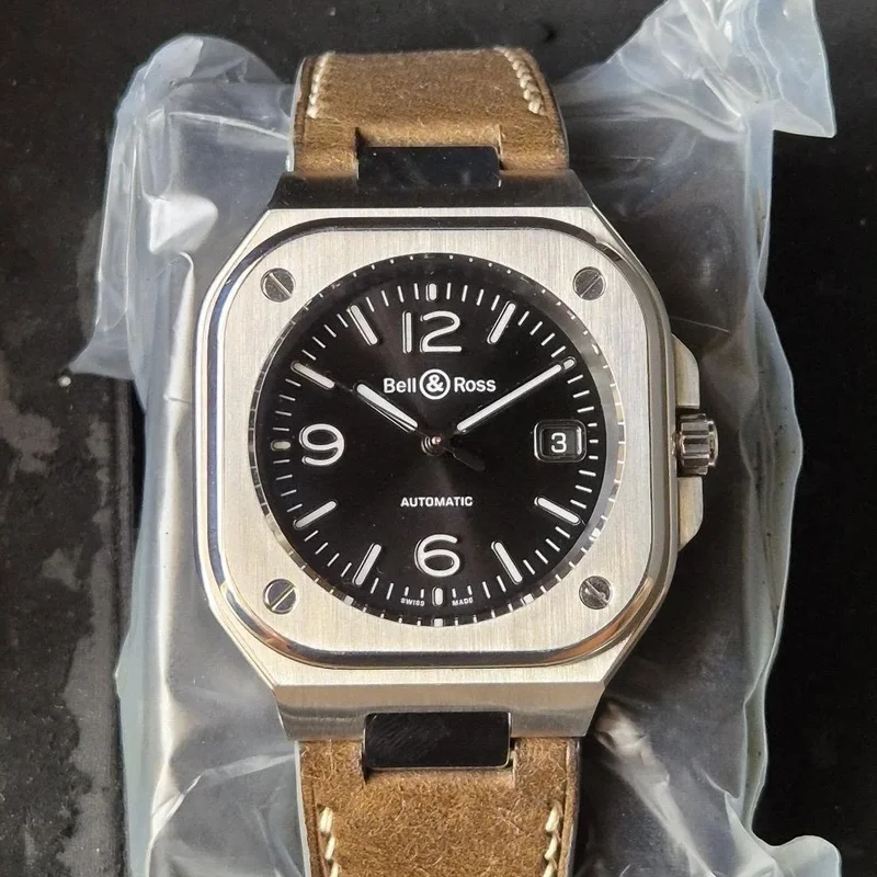 BR 05 Stainless Steel / Black / Rubber