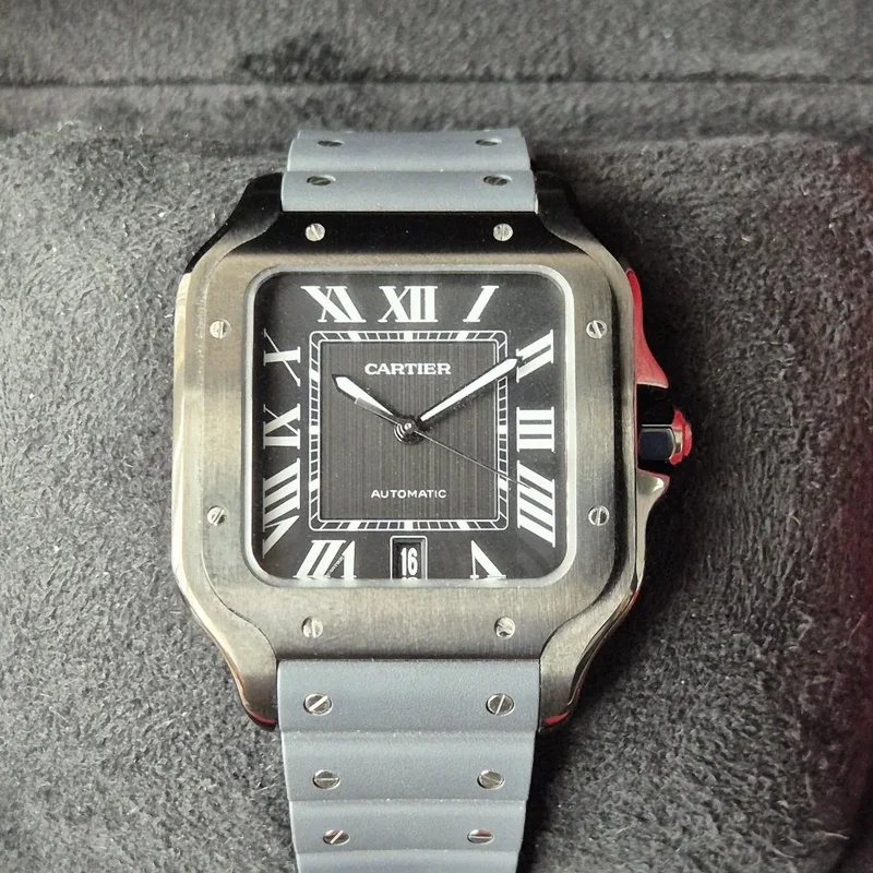 Santos Large Stainless Steel / Black