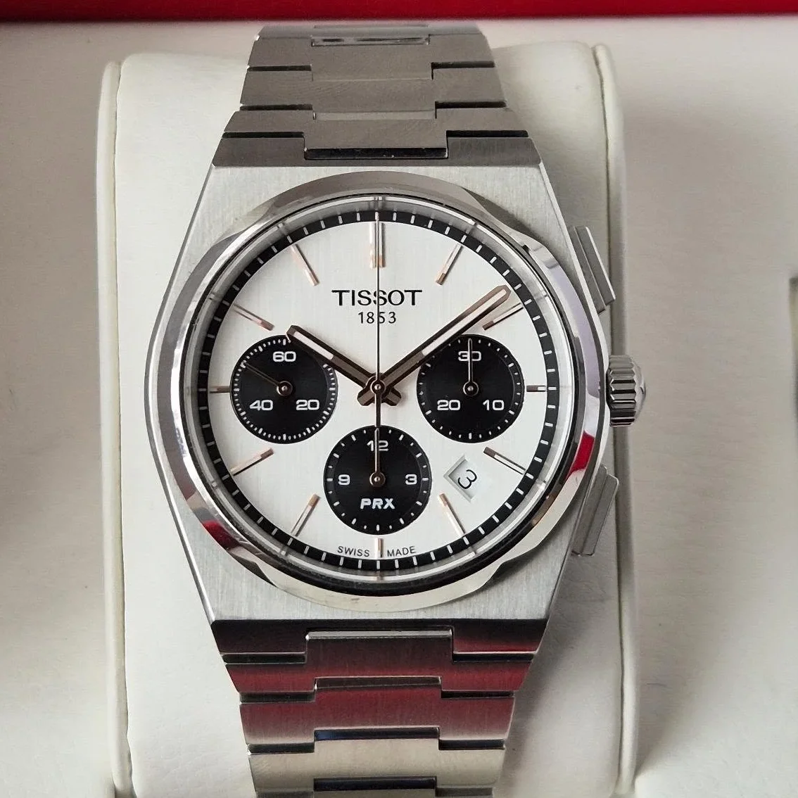 PRX Chronograph Stainless Steel / Silver