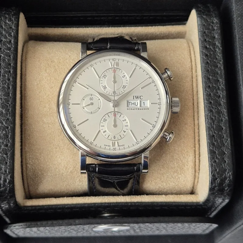 Portofino Chronograph Stainless Steel / Silver
