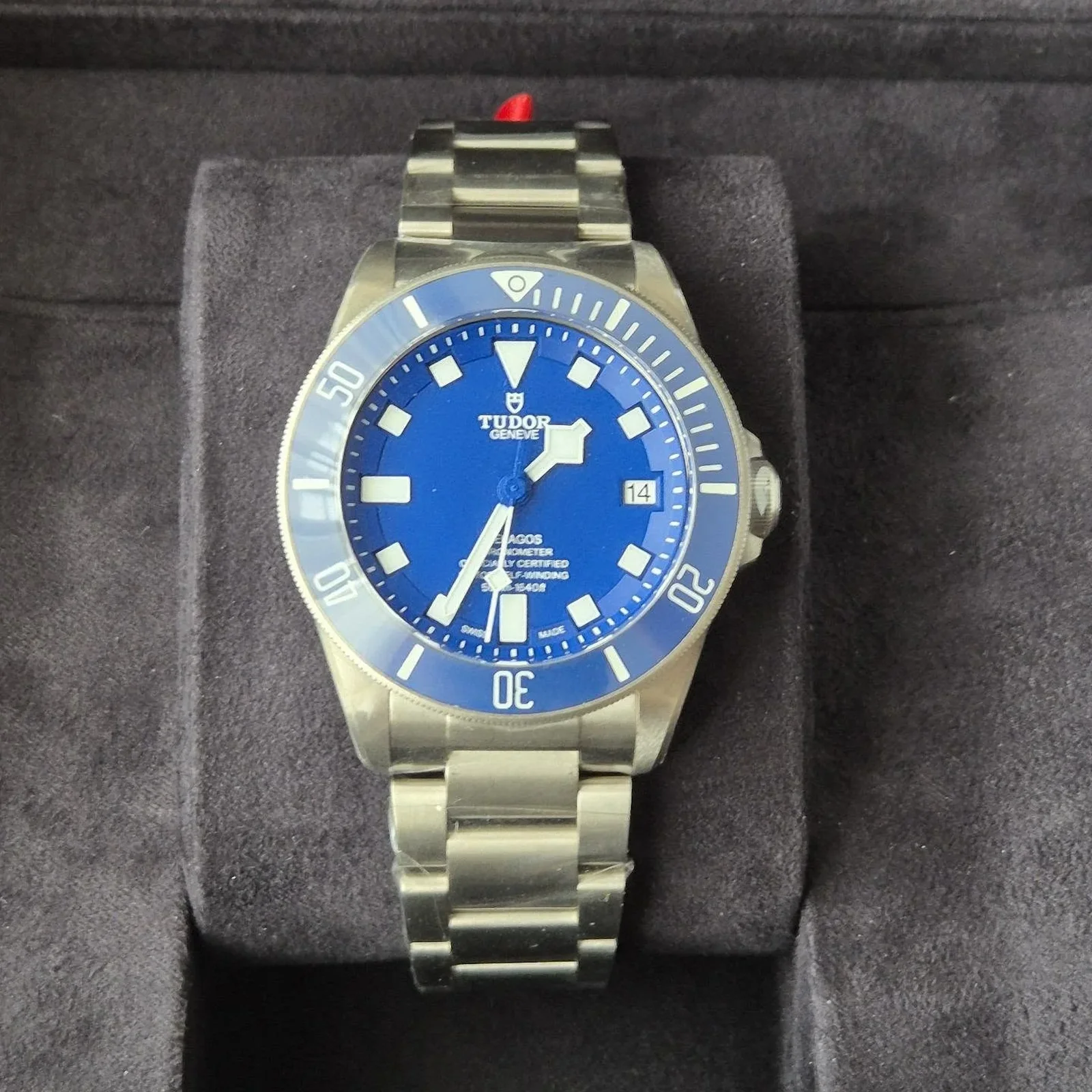 Pelagos Titanium / Blue / Bracelet