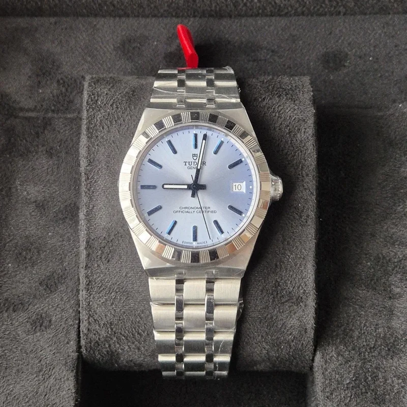 Royal Day-Date 36 Stainless Steel / Light Blue
