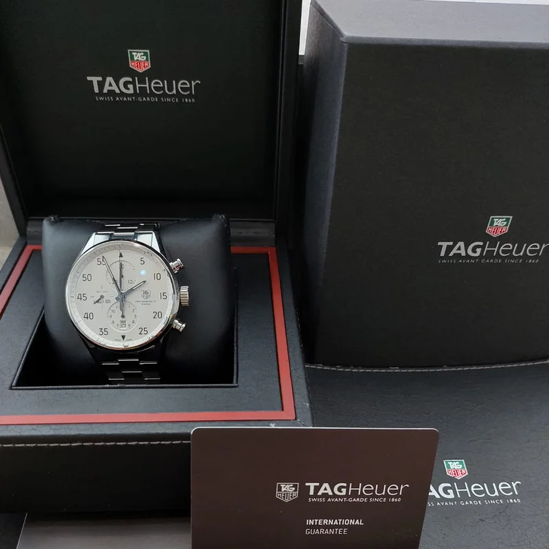 Thumb Carrera Calibre 1887 43 Stainless Steel / Space X / Bracelet