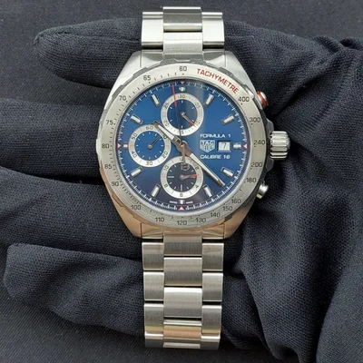 Formula 1 Automatic Chronograph 44 / Blue / Stainless Steel