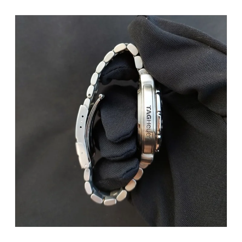 Thumb Formula 1 Quartz Alarm 41 Stainless Steel / Black / Bracelet