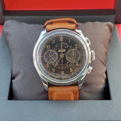 Telemeter 1938 Chronograph Stainless Steel / Black