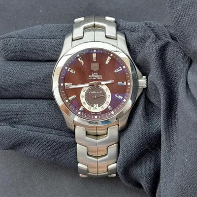 Link Calibre 6 Stainless Steel / Brown