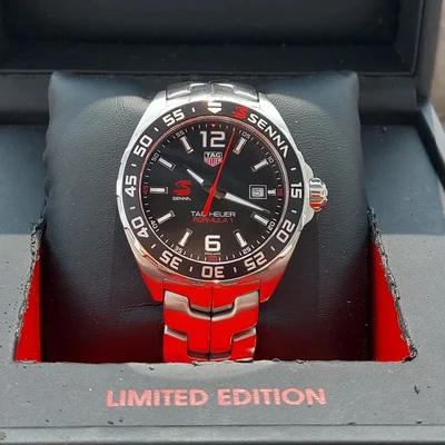 Formula 1 Quartz Aryton Senna